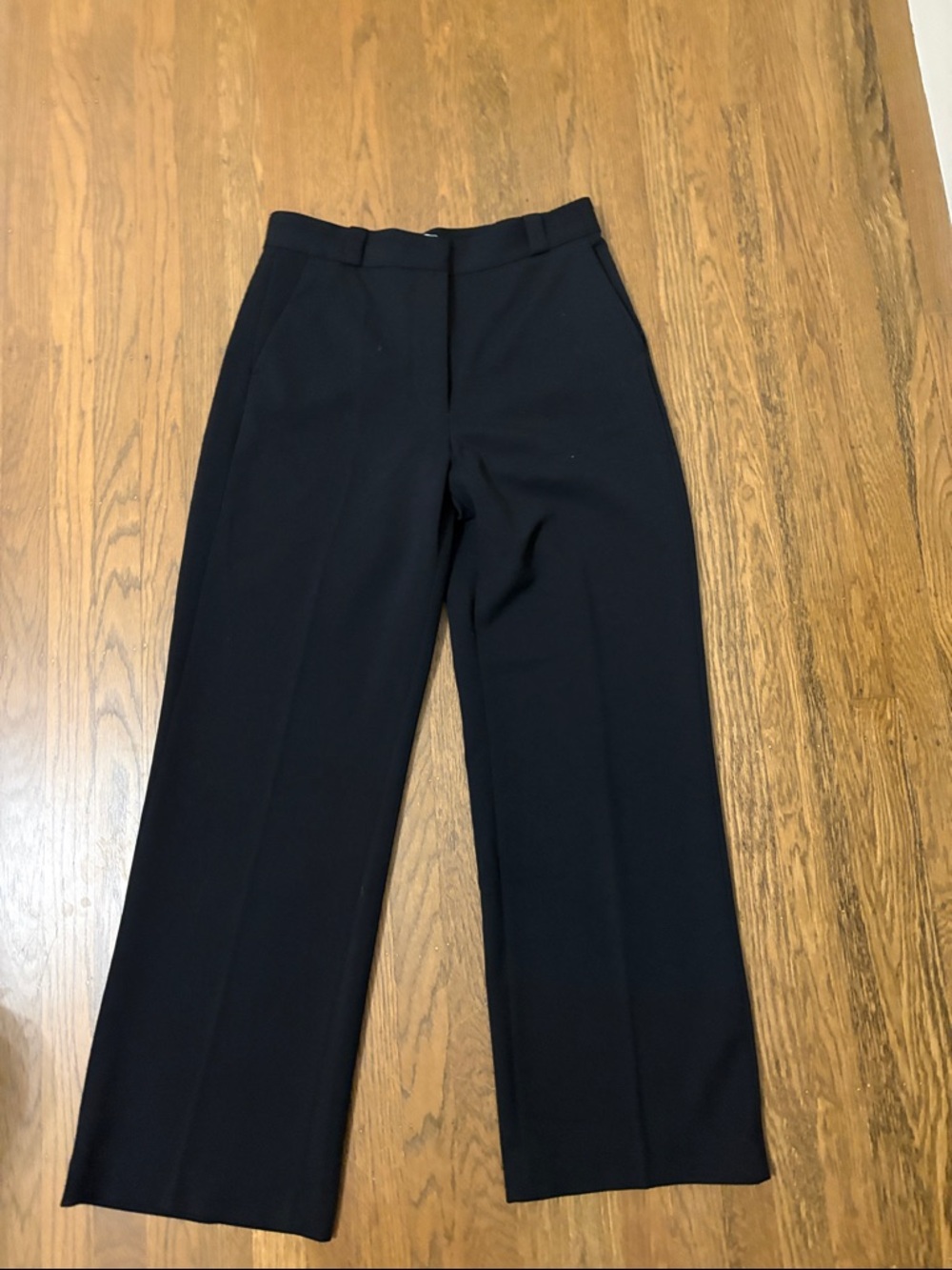 & other stories Straight Press-Crease Trousers size 10